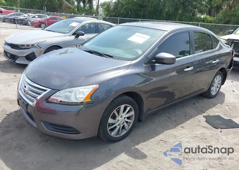 2015 Nissan Sentra Sv z USA, uszkodzony, nr VIN 3N1AB7AP6FY293813